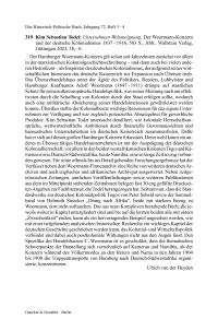 Kim Sebastian Todzi: Unternehmen Weltaneignung. Der Woermann-Konzern und der deutsche Kolonialismus 1837 – 1916.