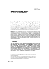 Zum Konjunkturverbund zwischen der EU und den Beitrittsländern