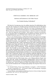 Fortunas Hammer und Merkurs List