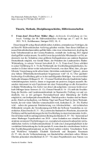 Franz-Josef Ziwes/Peter Müller (Hg.): Archivische Erschließung im Umbruch. Vorträge des 80. Südwestdeutschen Archivtags am 17. und 18. Juni 2021.