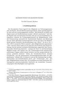 Konstitutiven von Konstitutionen