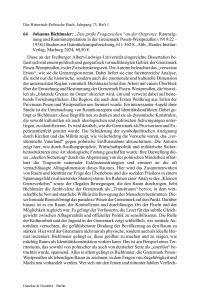 Johanna Bichlmaier: „Das große Fragezeichen“ an der Ostgrenze. Raumeignung und Rauminterpretation in der Grenzmark Posen-Westpreußen (1919/22 – 1938) (Studien zur Ostmitteleuropaforschung, 61).