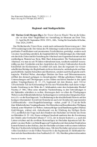 Markus Groß-Morgen (Hg.): Der Trierer Dom im Wandel. Was tut die Schnecke vor dem Altar? Begleitband zur Ausstellung im Museum am Dom Trier, 11. April bis 08. September 2024.