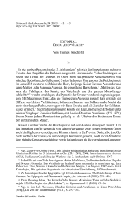 Editorial: Über „Biovölker“