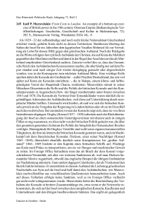 Iosif P. Maravelakis: From Crete to London. An example of a bottom-up exercise of British power in the 19th century Ottoman Empire (Balkanologische Veröffentlichungen. Geschichte, Gesellschaft und Kultur in Südosteuropa, 72).