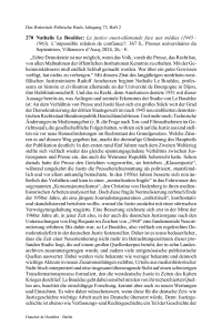 Nathalie Le Bouëdec: La justice ouest-allemande face aux médias (1945 – 1963). L’impossible relation de confiance?.