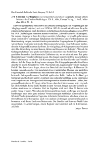 Christian Hardinghaus: Die verdammte Generation. Gespräche mit den letzten Soldaten des Zweiten Weltkrieges.