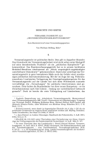 Versammlungsrecht als “Grundrechtsgewährleistungsrecht“. Zum Musterentwurf eines Versammlungsgesetzes