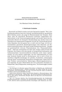 Semantische Kämpfe außerhalb und innerhalb des Rechts