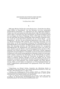 Geschichte des öffentlichen Rechts in Deutschland 1945 bis 1990