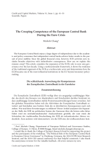 The Creeping Competence of the European Central Bank During the Euro Crisis