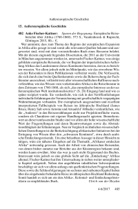 Außereuropäische Geschichte