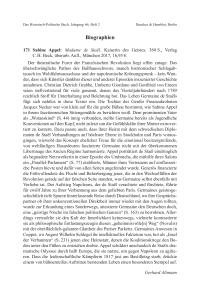 Sabine Appel: Madame de Staël. Kaiserin des Geistes