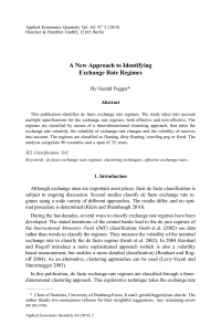 A New Approach to Identifying Exchange Rate Regimes