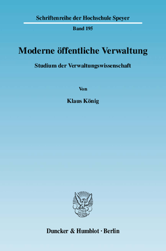 Moderne öffentliche Verwaltung Moderne öffentliche Verwaltung
