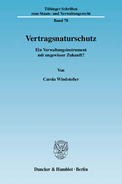 Vertragsnaturschutz Vertragsnaturschutz