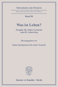 Was ist Leben?