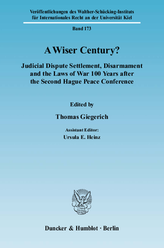 A Wiser Century? A Wiser Century?