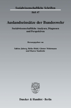 Auslandseinsätze der Bundeswehr Auslandseinsätze der Bundeswehr
