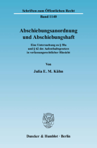 Abschiebungsanordnung und Abschiebungshaft