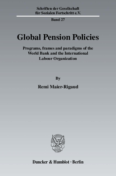 Global Pension Policies Global Pension Policies