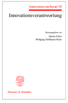 Innovationsverantwortung Innovationsverantwortung