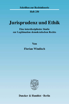 Jurisprudenz und Ethik Jurisprudenz und Ethik