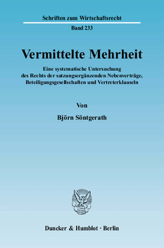 Vermittelte Mehrheit Vermittelte Mehrheit