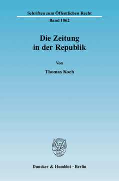 Die Zeitung in der Republik Die Zeitung in der Republik