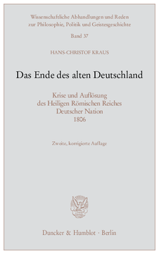 Das Ende des alten Deutschland Das Ende des alten Deutschland