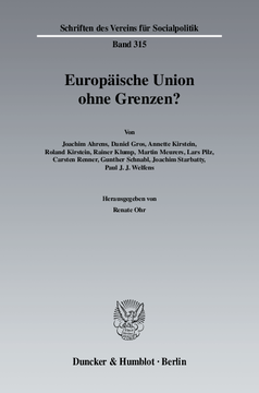 Europäische Union ohne Grenzen? Europäische Union ohne Grenzen?