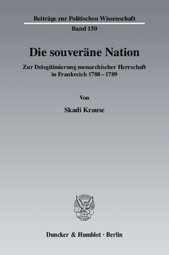 Die souveräne Nation Die souveräne Nation