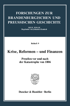 Krise, Reformen - und Finanzen Krise, Reformen - und Finanzen