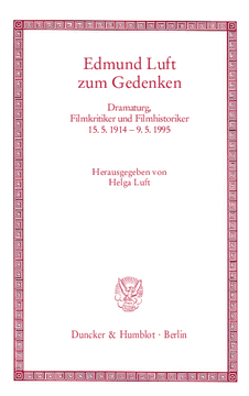 Edmund Luft zum Gedenken Edmund Luft zum Gedenken