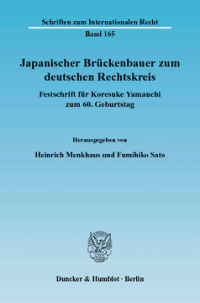 Japanischer Brückenbauer zum deutschen Rechtskreis