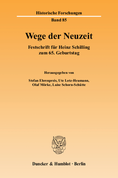 Wege der Neuzeit Wege der Neuzeit