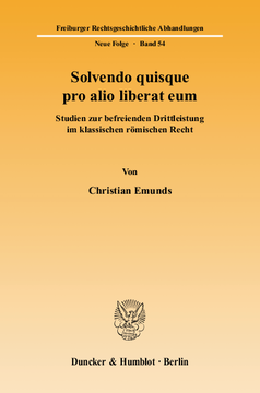 Solvendo quisque pro alio liberat eum Solvendo quisque pro alio liberat eum