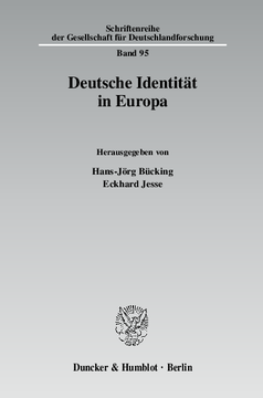 Deutsche Identität in Europa Deutsche Identität in Europa