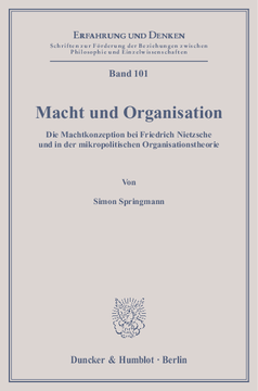 Macht und Organisation Macht und Organisation