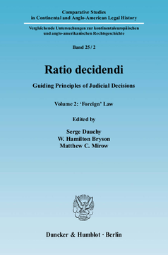 Ratio decidendi Ratio decidendi