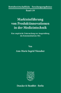 Markteinführung von Produktinnovationen in der Medizintechnik