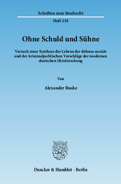 Ohne Schuld und Sühne Ohne Schuld und Sühne