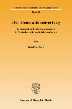 Der Generationenvertrag Der Generationenvertrag