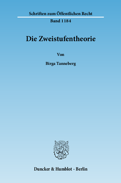 Die Zweistufentheorie Die Zweistufentheorie