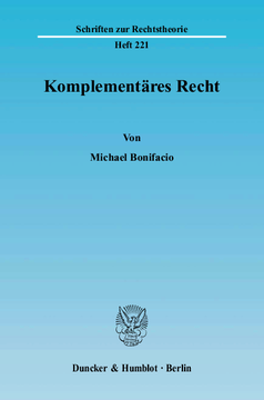 Komplementäres Recht Komplementäres Recht