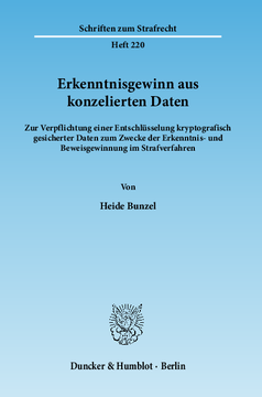 Erkenntnisgewinn aus konzelierten Daten Erkenntnisgewinn aus konzelierten Daten