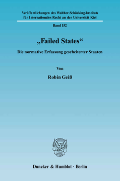 »Failed States« »Failed States«
