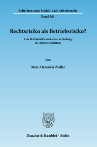 Rechtsrisiko als Betriebsrisiko?