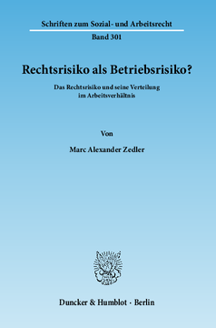 Rechtsrisiko als Betriebsrisiko? Rechtsrisiko als Betriebsrisiko?