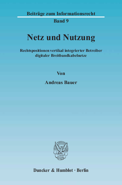 Netz und Nutzung Netz und Nutzung